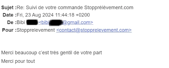 prélèvement Probiller stoppé témoignage client